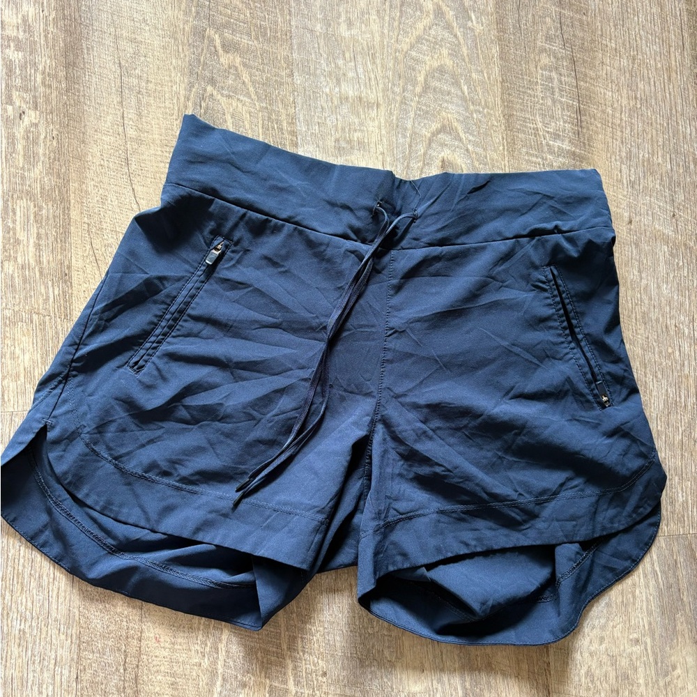 Women's blue Shorts, athletic feel